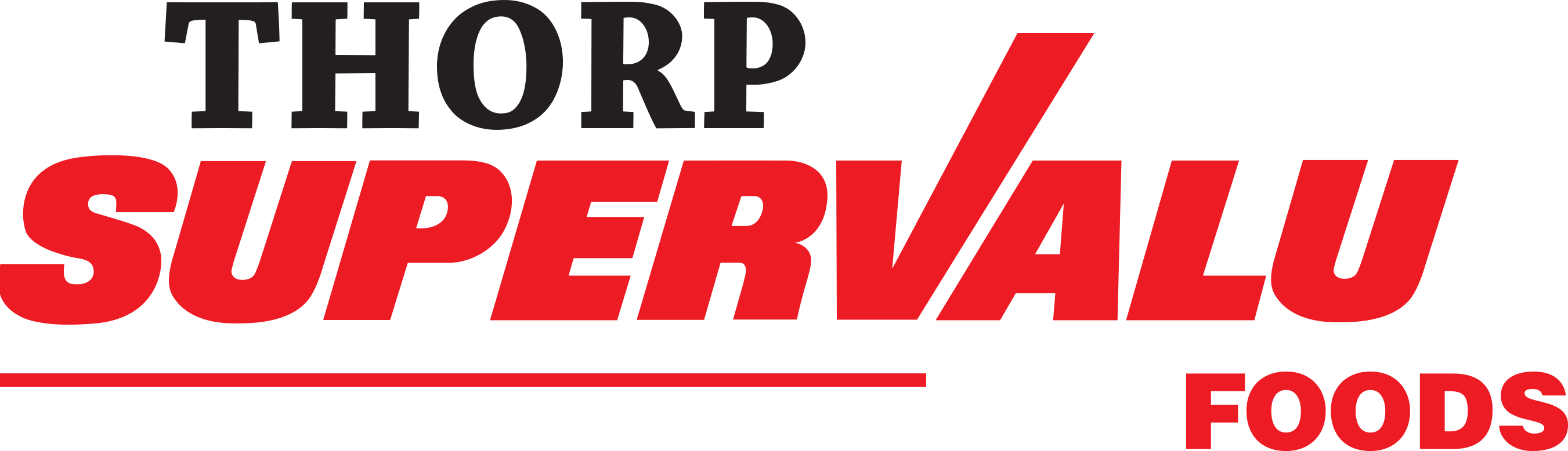 A theme logo of Thorp Supervalu